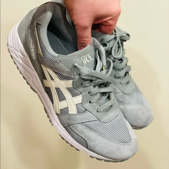 Grey Tenis Asics Lique ASICS E757Y Gel-Dedicate Women's Size 10